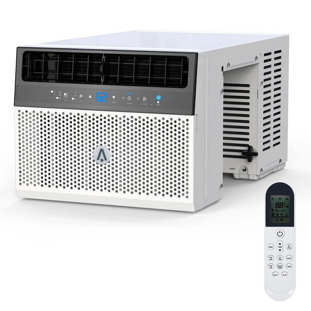 TROPOW 110V Window - Mounted Air Conditioner 6, 000 BTU with Remote/APP Control and ECO Mode