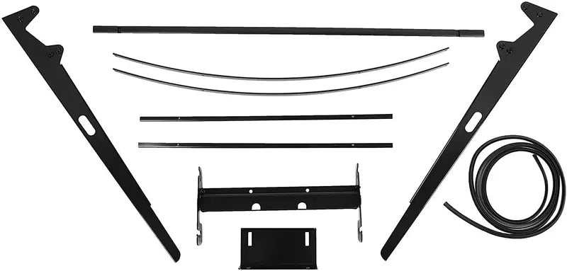 Universal Orange Tractor Canopy – ROPS-Compatible Sun Shade for 48″ × 52″ Frames