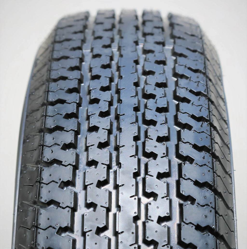 Set of 4 Transeagle ST Radial II Steel Belted ST225/75R15 225/75R15 117/112 L E 10 Ply Trailer Tires