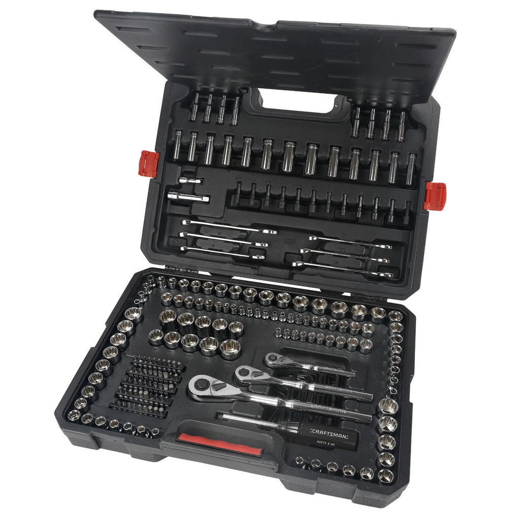 Craftsman Mechanics Set Metric Ratchet Socket Tool 230 Piece 70190