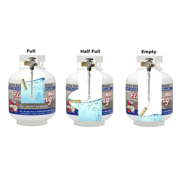 Flameking 20 LB Pound Propane Tank Cylinder With OPD Valve And Built-in Site Gauge