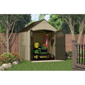 Sutton Resin Storage Shed – 7.5 ft x 7 ft Outdoor Utility Building