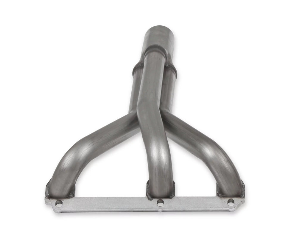 Flowtech 11587FLT Upright Headers 1-1/2" Primary, 20" Long, 27" tall, 2-1/2" x 10" Collector - 409SS Natural Finish