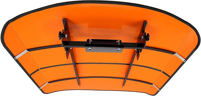 Universal Orange Tractor Canopy – ROPS-Compatible Sun Shade for 48″ × 52″ Frames