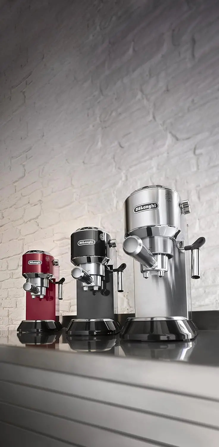 De onghi Dedica EC685 Manual Espresso Machine with Stainless Steel Frothing Wand