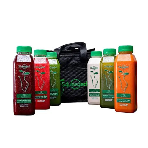 Squeezed 5-Day Juice Cleanse Program – Cold-Pressed Organic Juice Detox Kit
