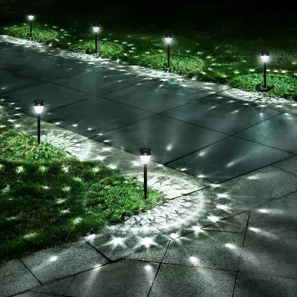 URAGO Super Bright Solar Lights Outdoor Waterproof 10 Pack