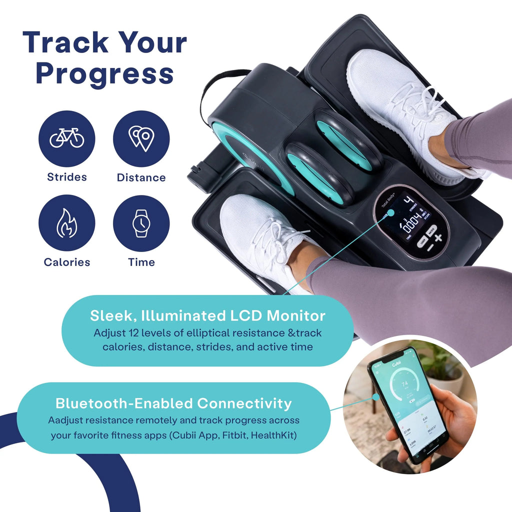 Cubii Elliptical Resistance Bluetooth Exerciser