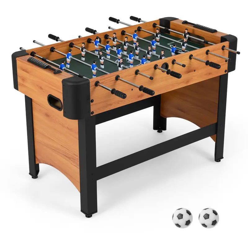 Professional-Grade 47-Inch Soccer Table – Full Competition Size, 22 Figures, Dual-Ball System