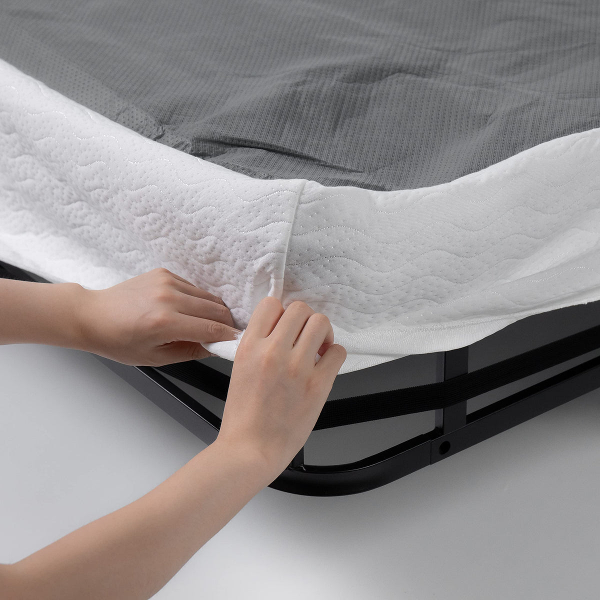 Zinus Mattress Foundation structure assembly