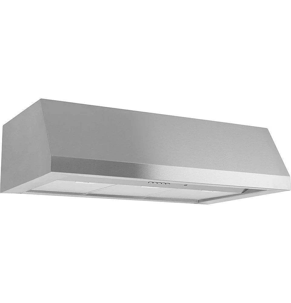 GE Profile - 36" Convertible Range Hood - Stainless steel