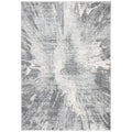 Ivory/Gray Area Rug 17 Stories Rug Size: Rectangle 53x22 x 76x22