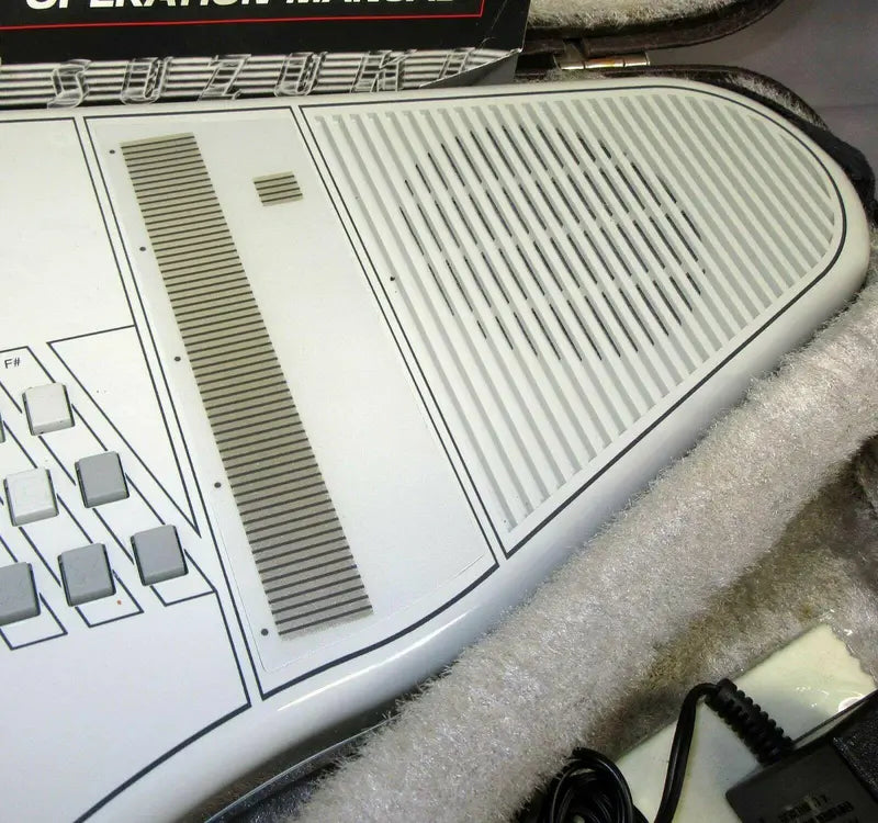 Suzuki Omnichord OM-84 System Two Electronic Keyboard – Includes Hard Case, Power Supply & Manual (Tested & Functional)