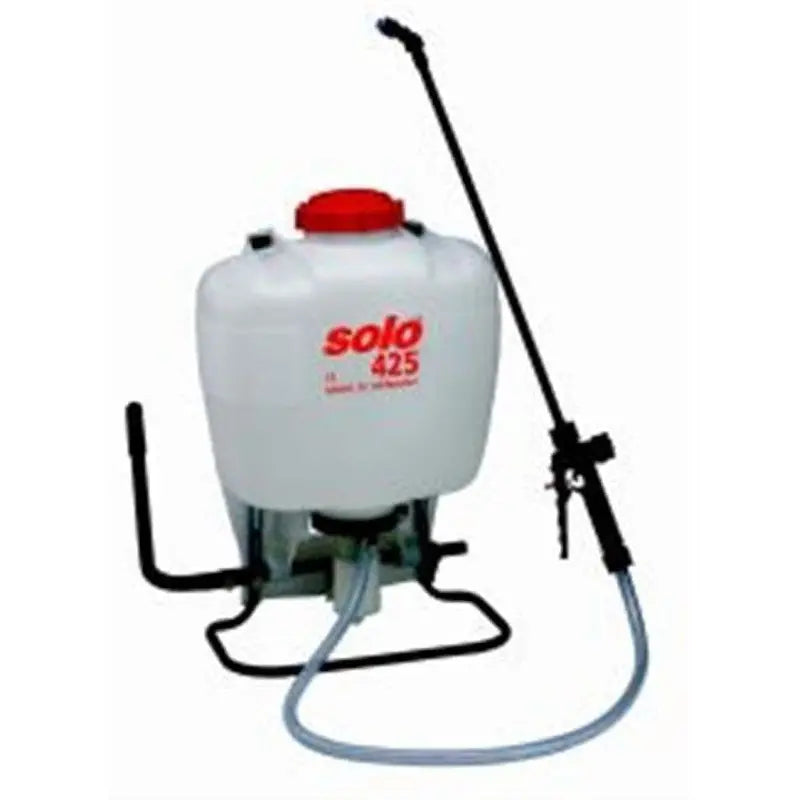 Solo 425 Backpack Sprayer – 4-Gallon Piston Pump, Adjustable Pressure, UV-Resistant Tank