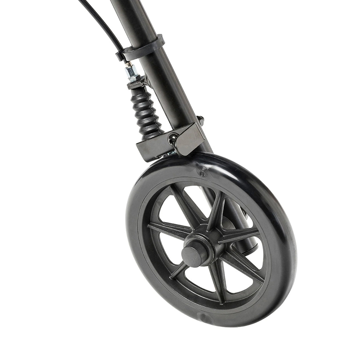 Drive Medical Adjustable Height Aluminum Frame Rollator with 6 Inch Casters, Red💝 Last Day For Clearance