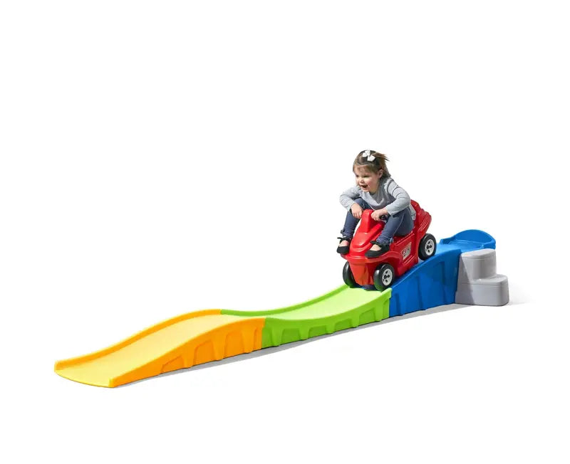 Step2 Anniversary Edition Up & Down Roller Coaster, 10ft Track, Toddler ATV Design, Indoor/Outdoor Use
