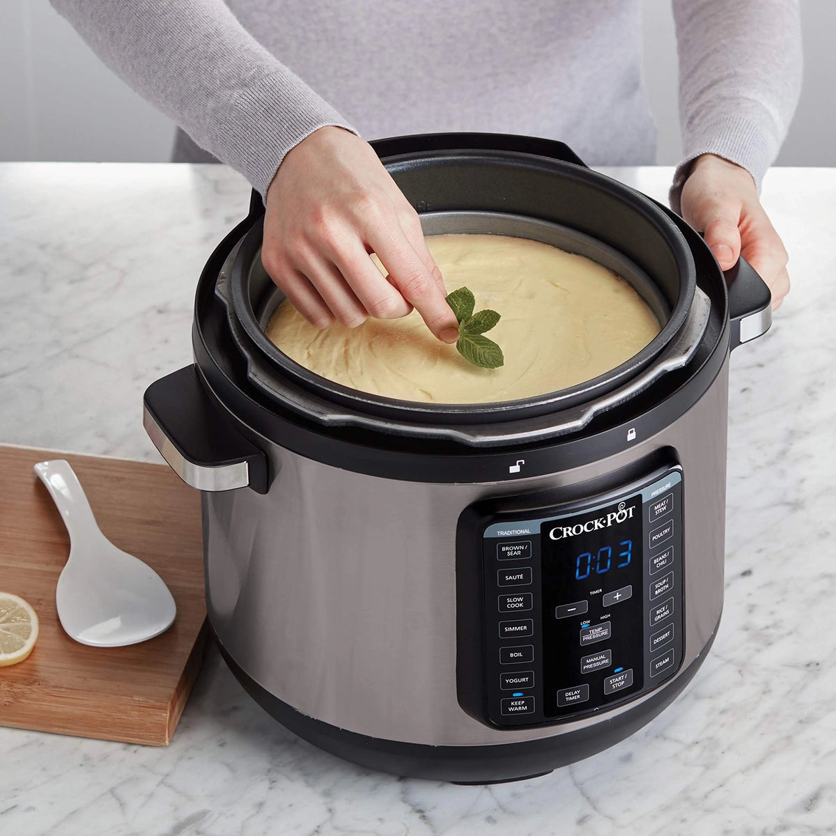 Crock Pot Multi Use Programmable Pressure Stainless