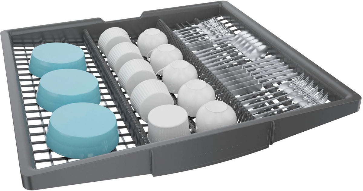 Bosch - 800 Series 24" Top Control Smart Built-In Dishwasher with 3rd Rack and 42 dBA - Silver
