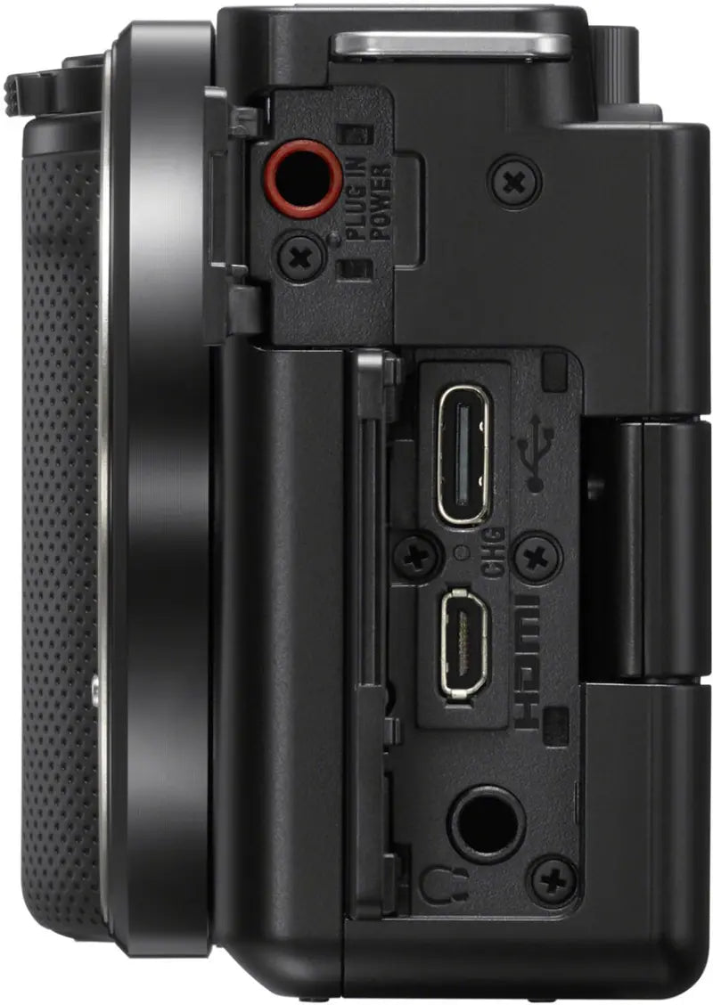 Sony Alpha ZV-E10 Mirrorless Vlog Camera, Body Only, Black