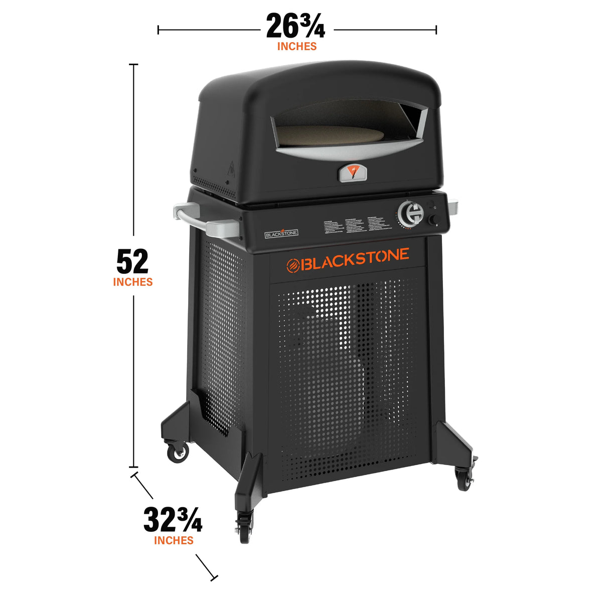 Blackstone Propane Outdoor Pizza Oven with Stand and Pizza Peel