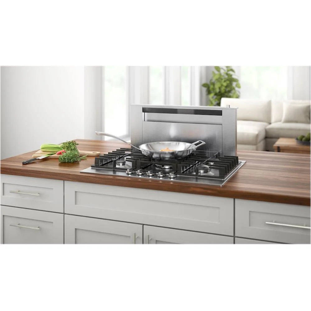 Bosch - 800 Series 30" Built-In Gas Cooktop with 5 burners - Silver