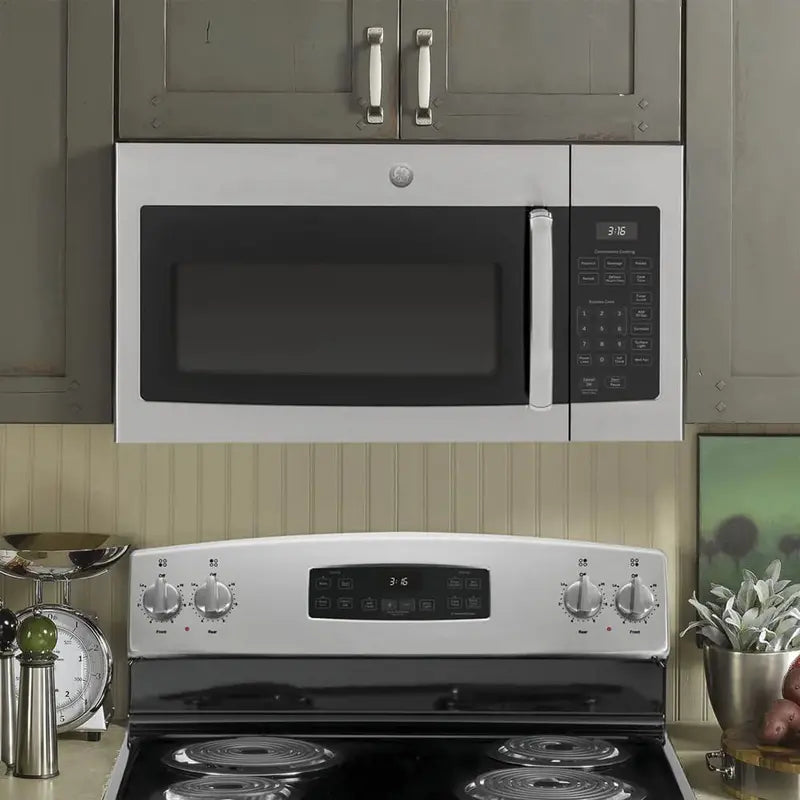 Stainless Steel Microwave Shield – Protective Cover for Countertop Microwaves to Reduce Splatters and Heat Damage