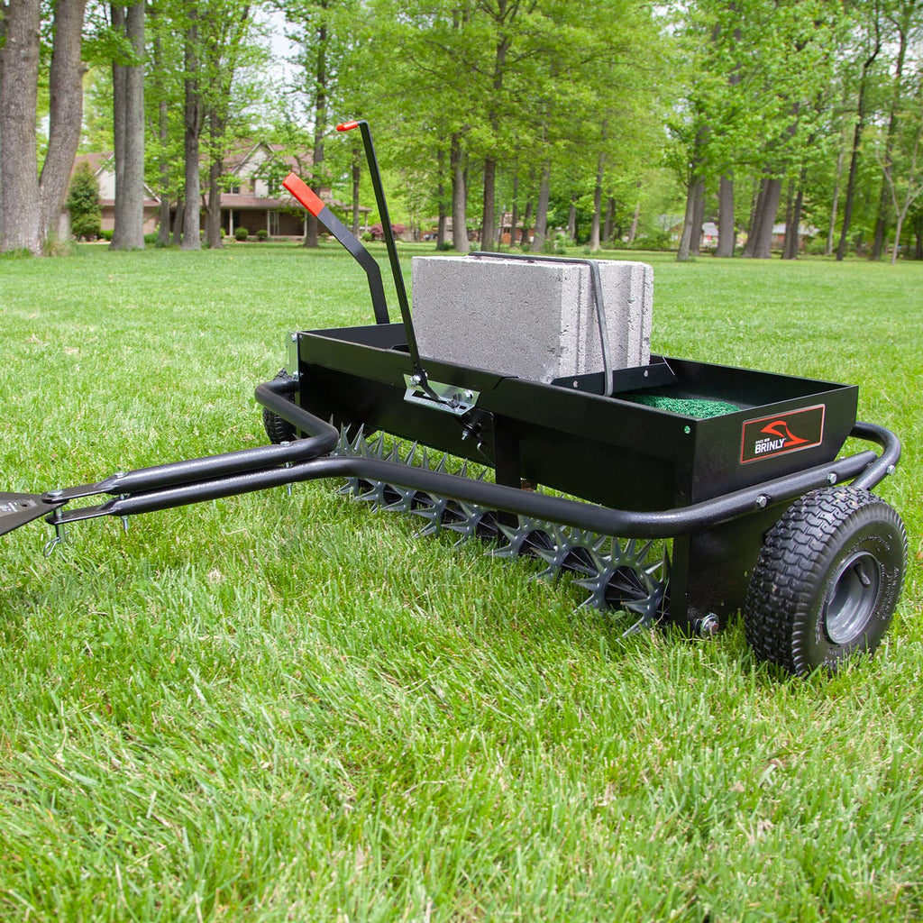 Brinly AS2 40BH P Combination Aerator Spreader