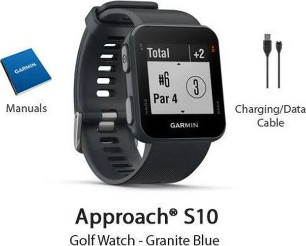 Garmin Approach S10 Golf Watch . Granite Blue