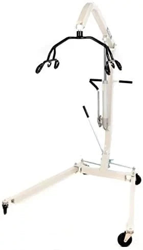Hoyer Hydraulic Patient Lift with Pump Handle, Patient Assist Lifter, Sit to Stand Lift, Patient Transfer Lift - HML400