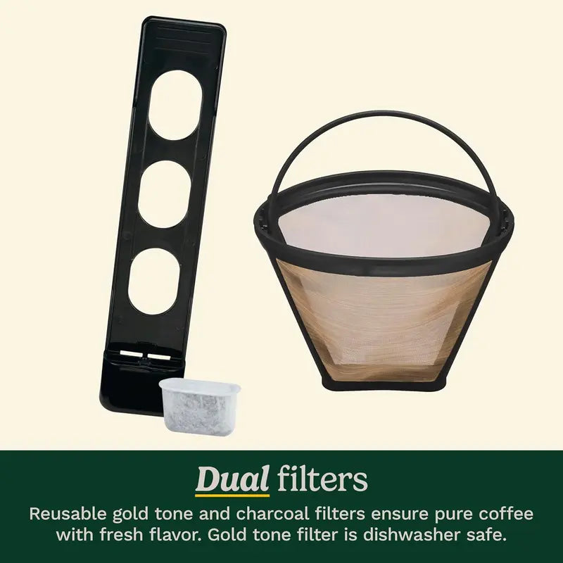 DCC-1200P1 Programmable 12-Cup Coffee Maker  Thermal Carafe Brew Station with Auto-Shutoff