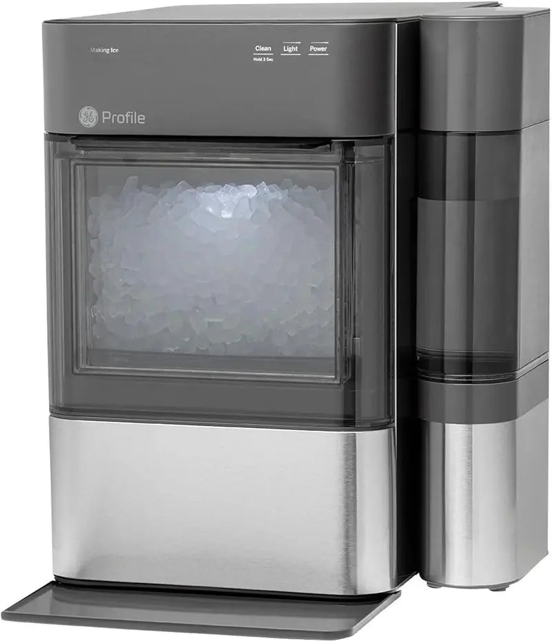Opal 2.0 Nugget Ice Maker – WiFi-Enabled Countertop Pellet Ice Machine, 0.75-Gallon Tank, 38 lbs/Day Output, Stainless Steel