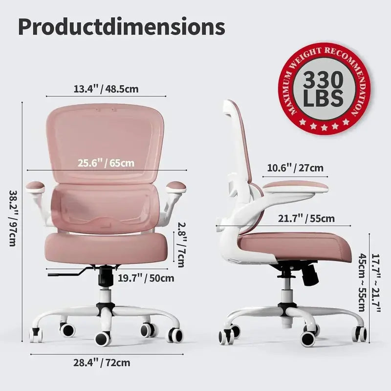 TRALT Ergonomic Office Chair – High-Weight Capacity Mesh Desk Chair for Work or Gaming