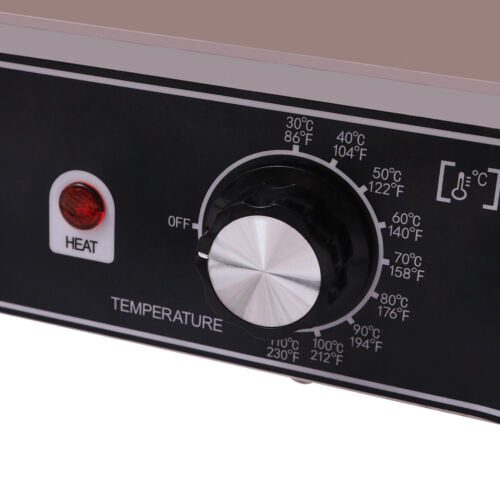 Food Warmer Steam Table Countertop 2-Pan Station Stainless Steel 110V
