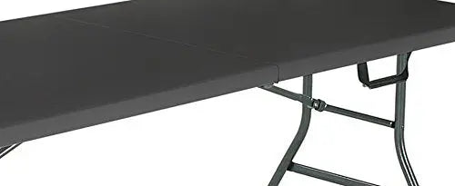 CoscoProducts Deluxe 6 foot x 30 inch Fold-in-Half Blow Molded Folding Table