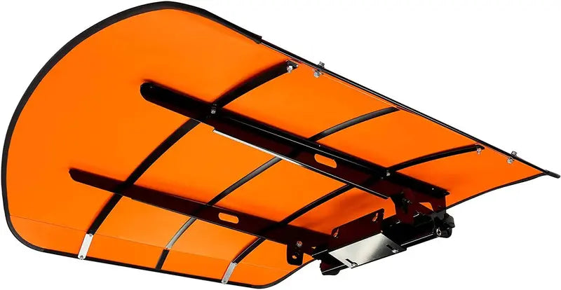 Universal Orange Tractor Canopy – ROPS-Compatible Sun Shade for 48″ × 52″ Frames