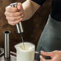 Cordless Handheld Milk Frother for Lattes, Cappuccinos & Hot Drinks