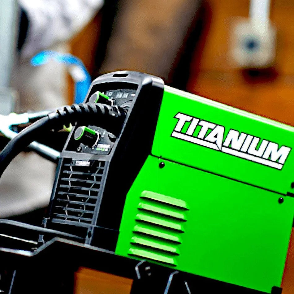 TITANIUM Easy - Flux 125 Amp Welder - Lightweight, Portable, and High - Performance Flux - Core Welder