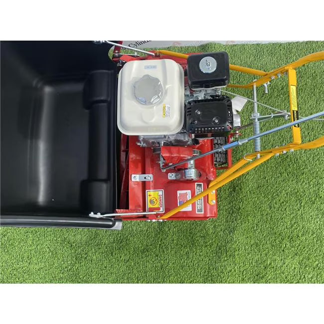 Mclane 7 - Blade Gas Powered Reel Lawn Mower, 25" Cutting Width, with Honda GX160 Engine