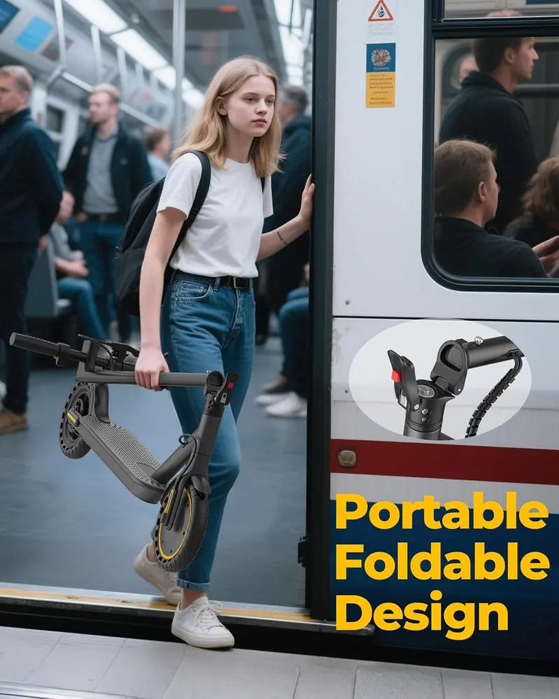 Urban Commuter Electric Scooter – High-Performance 350W/500W Motor, 22 MPH