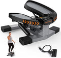 Sportsroyals Stair Stepper for Exercises-Twist Stepper with Resistance Bands