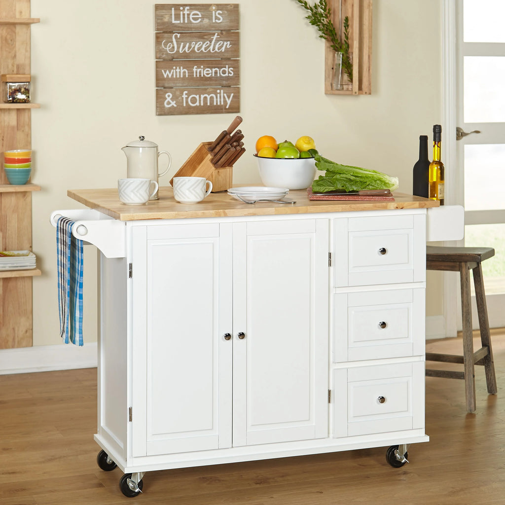 Thatcher Kitchen Cart, Grey