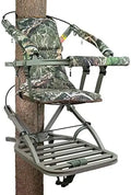 Summit Viper SD Climbing Treestand – Lightweight Aluminum, Foam-Padded Seat, 300 lbs Capacity, Includes Safety Harness