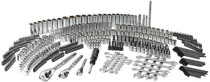 Craftsman 450-Piece Mechanics Tool Set  Comprehensive Ratchet, Socket, and Wrench Collection in Durable Storage Case