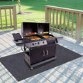 Sszhen Gas Grill Mat,BBQ Grilling Gear for Gasabsorbent Grill Pad Lightweight Washable Floor Mat to Protect Decks and Patios from GREAS
