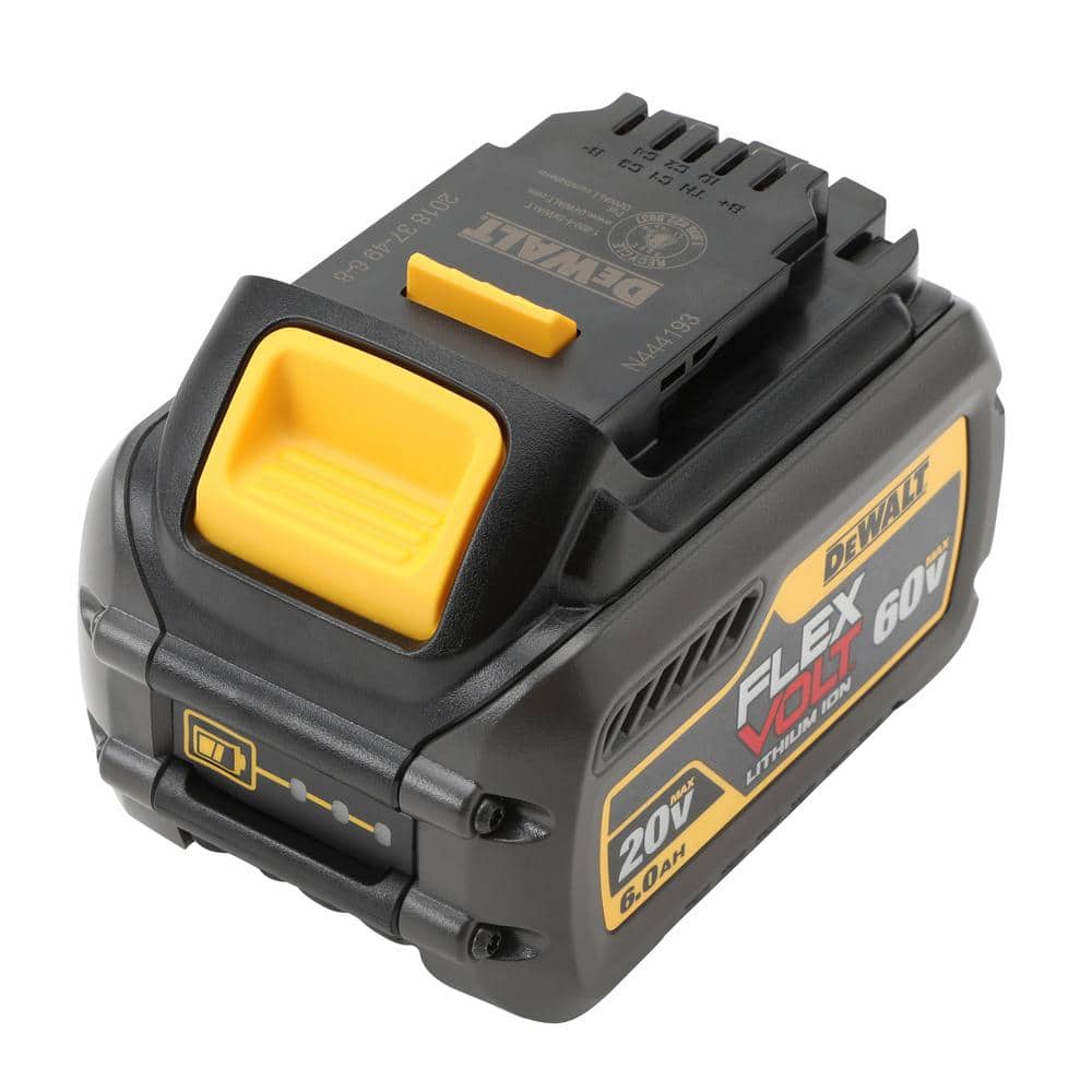 FLEXVOLT 20V/60V MAX Lithium-Ion 6.0Ah Battery Pack DCB606