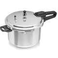 Imusa A417-80801W Stovetop Aluminum Pressure Cooker - 7.2 qt - Silver