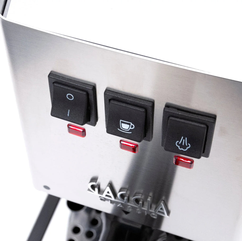 Gaggia Classic Pro Semi-Automatic Espresso Machine-Stainless Steel