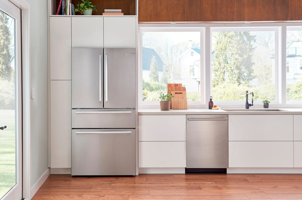 Bosch - 800 Series 24" Top Control Built-In Dishwasher with CrystalDry, Stainless Steel Tub, 3rd Rack, 42 dBa - Stainless steel
