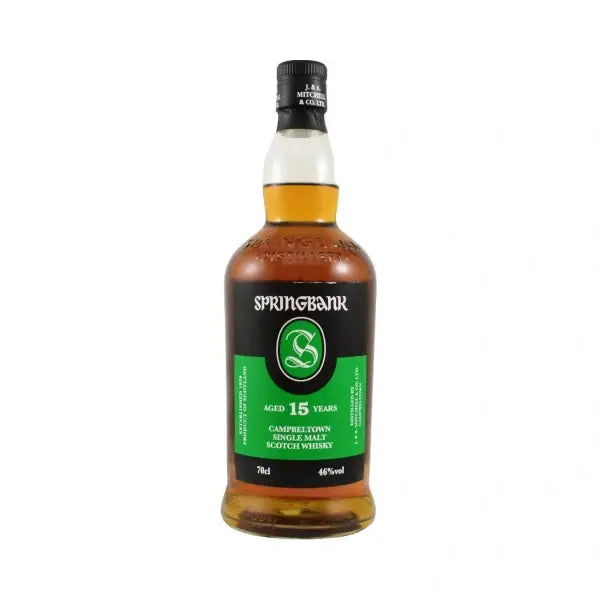 Springbank 15 Year Old Campbeltown Single Malt Scotch Whisky – 750ml Bottle
