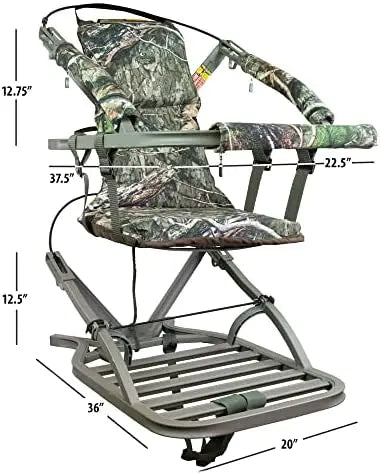 Summit Viper SD Tree Stand – Compact Aluminum Climber with Safety Gear & Comfort Seat